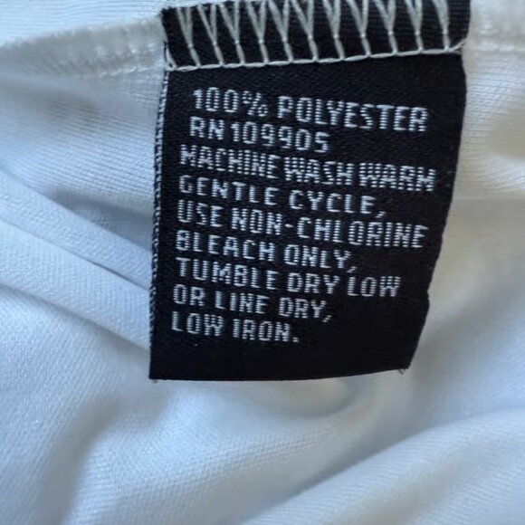 Essentials by Milano Blue Green Watery Bloom Sleeveless Dress Size 8 - Picture 6 of 6